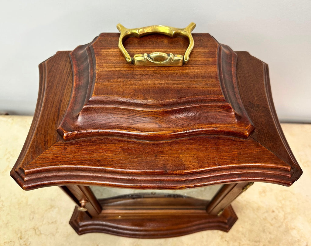 Vintage German Franz Hermle Westminster Chime Mantel Clock | eXibit collection