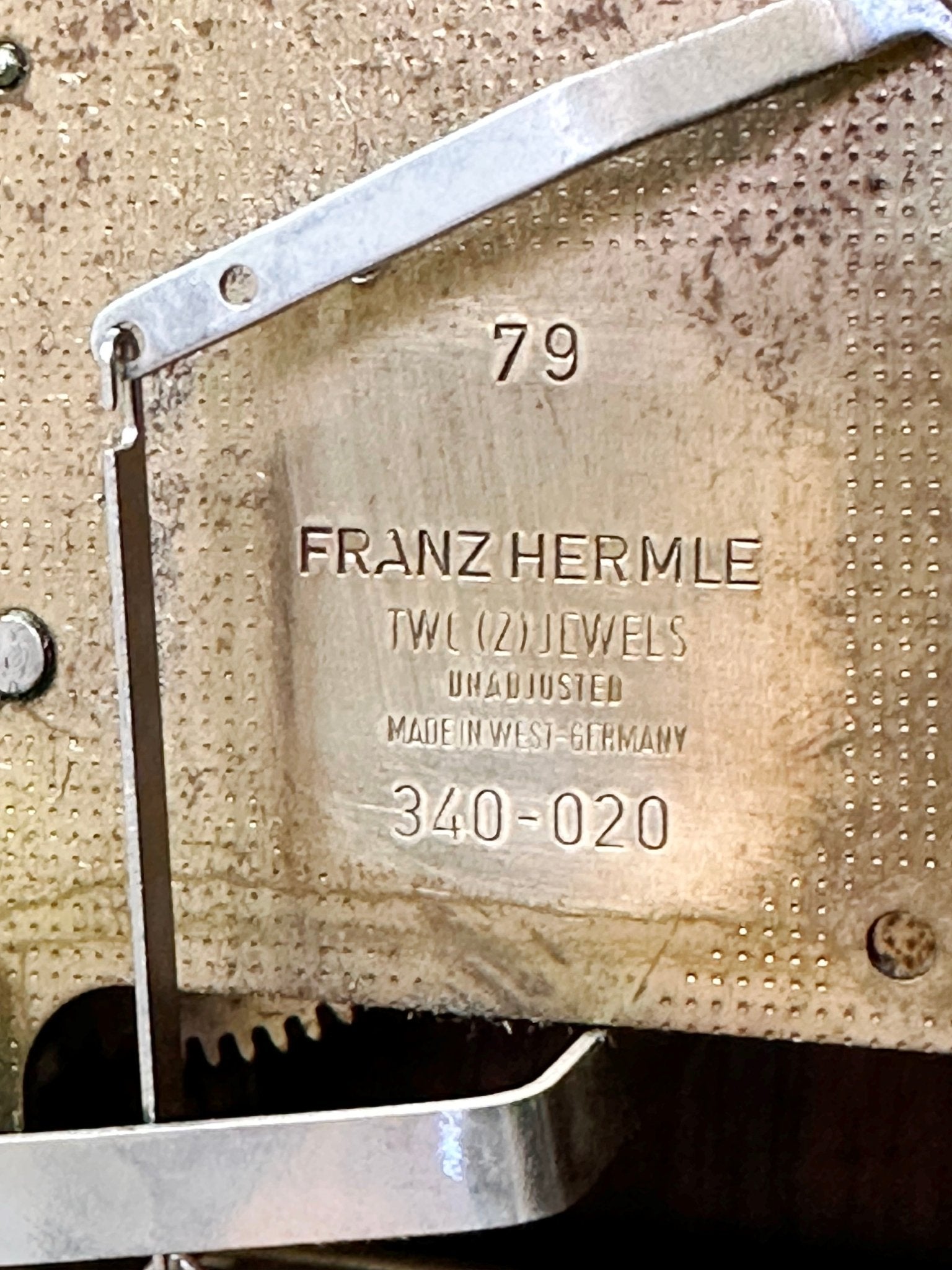 Vintage German Franz Hermle Westminster Chime Mantel Clock | eXibit collection