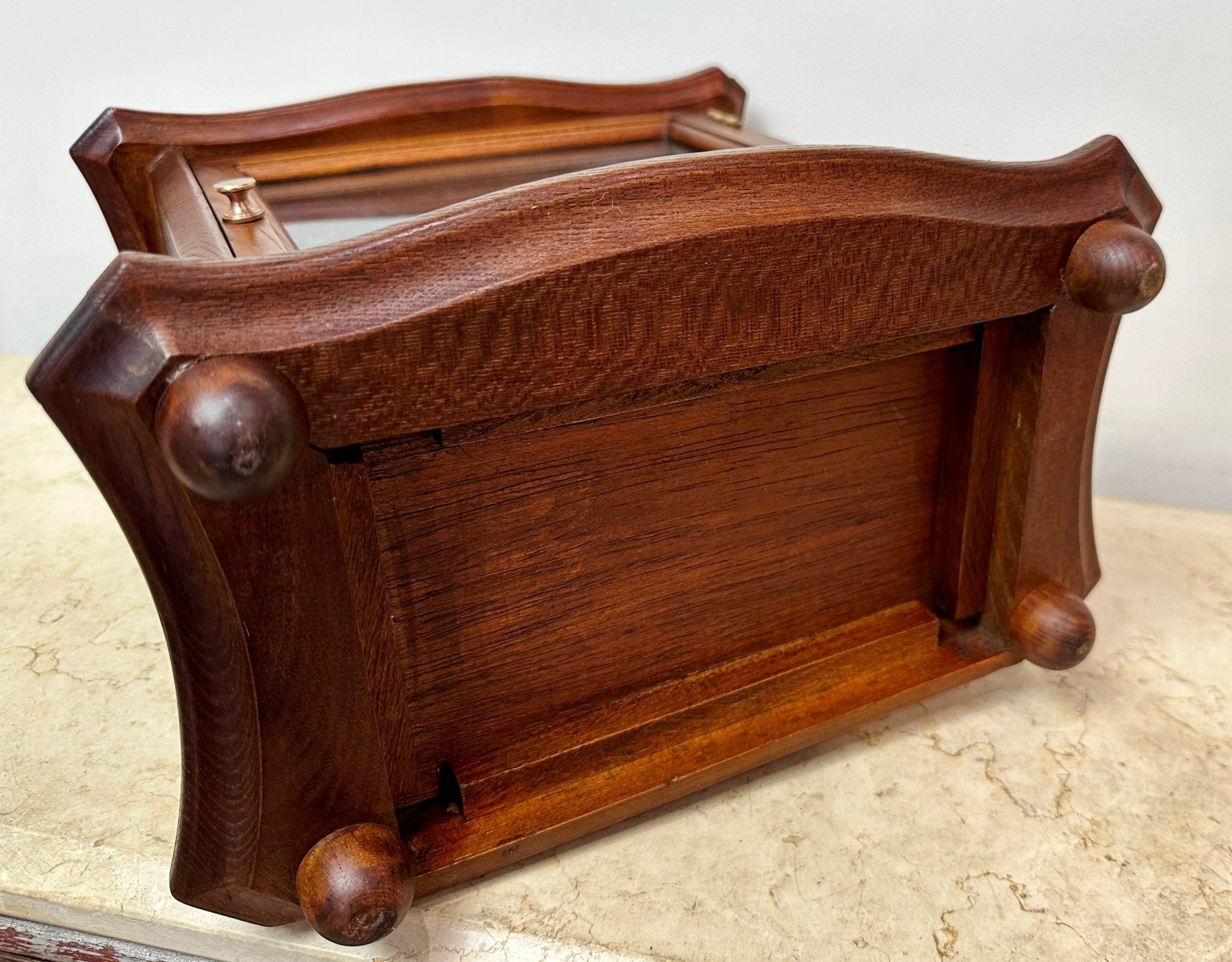 Vintage German Franz Hermle Westminster Chime Mantel Clock | eXibit collection