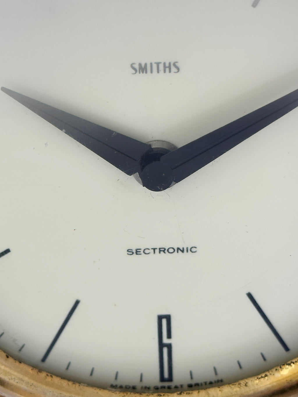 Vintage Smiths Sectronic Thermometer & Barometer Quartz Wall Clock | Adelaide Clocks