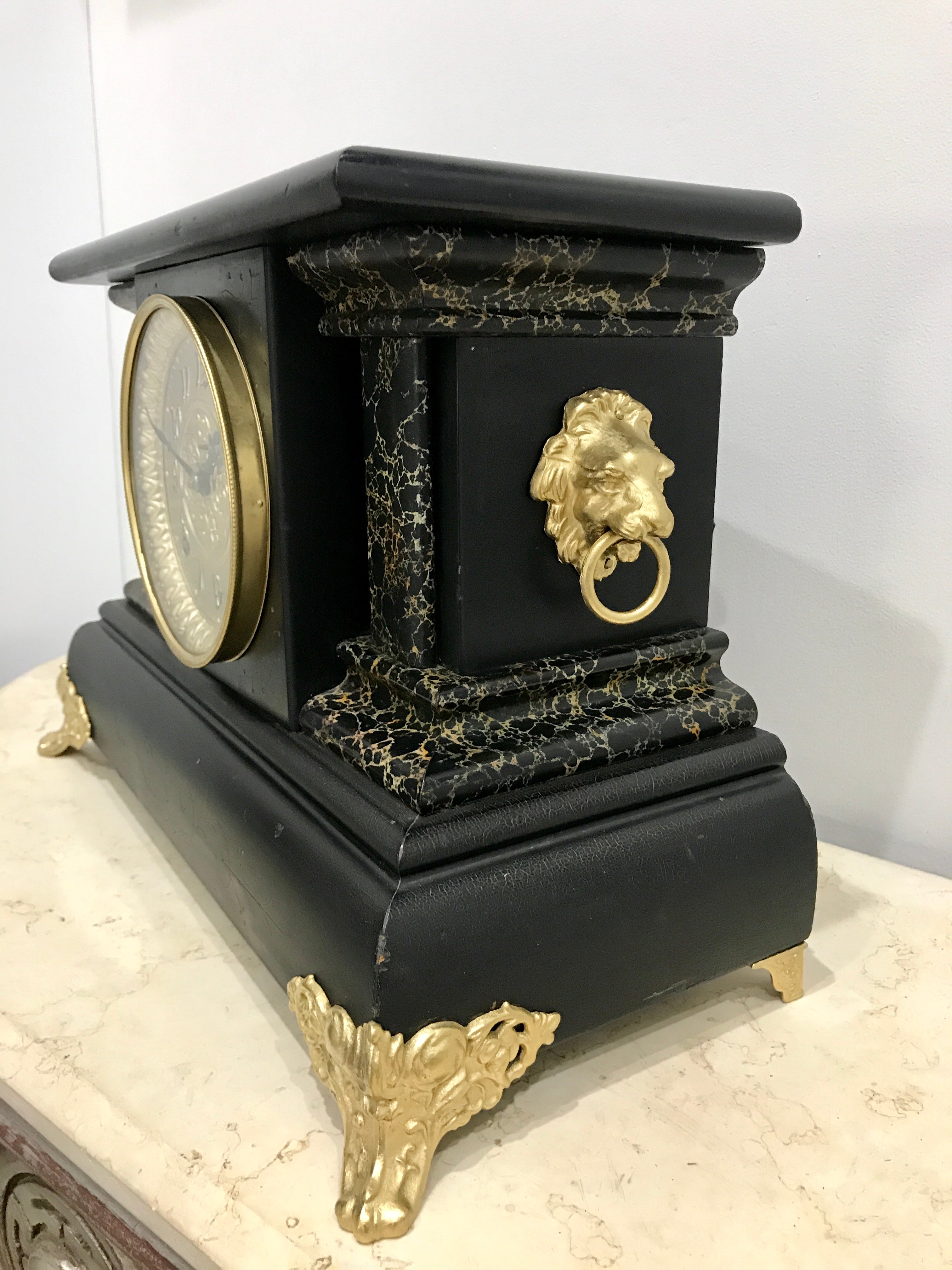 Original Antique Mantel Clock | eXibit collection