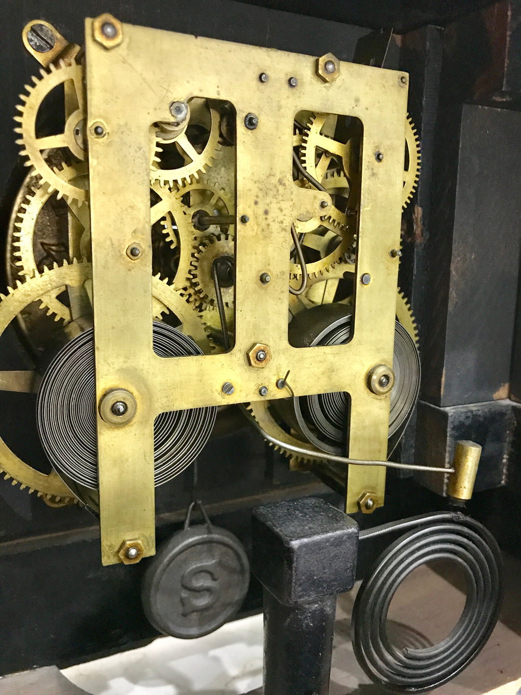 Original Antique Mantel Clock | eXibit collection