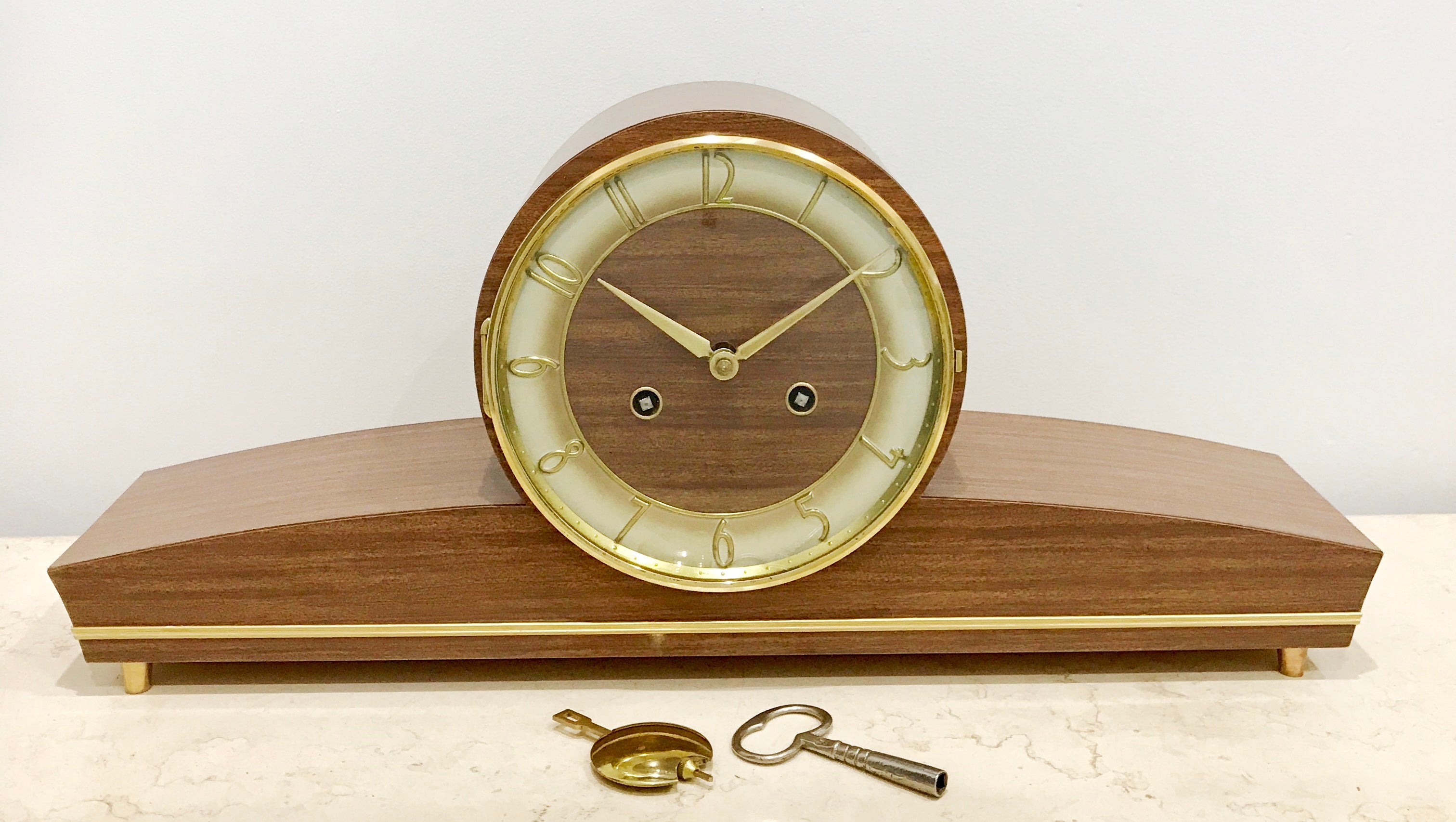 Original Vintage Urgos Mantel Clock | eXibit collection