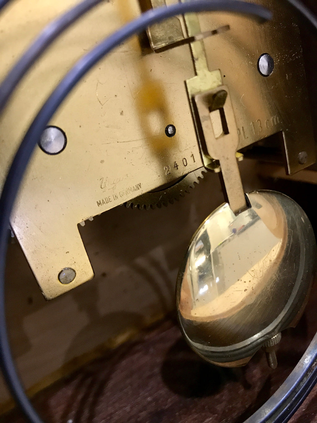 Original Vintage Urgos Mantel Clock | eXibit collection