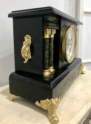 Original Antique Sessions Mantel Clock | eXibit collection