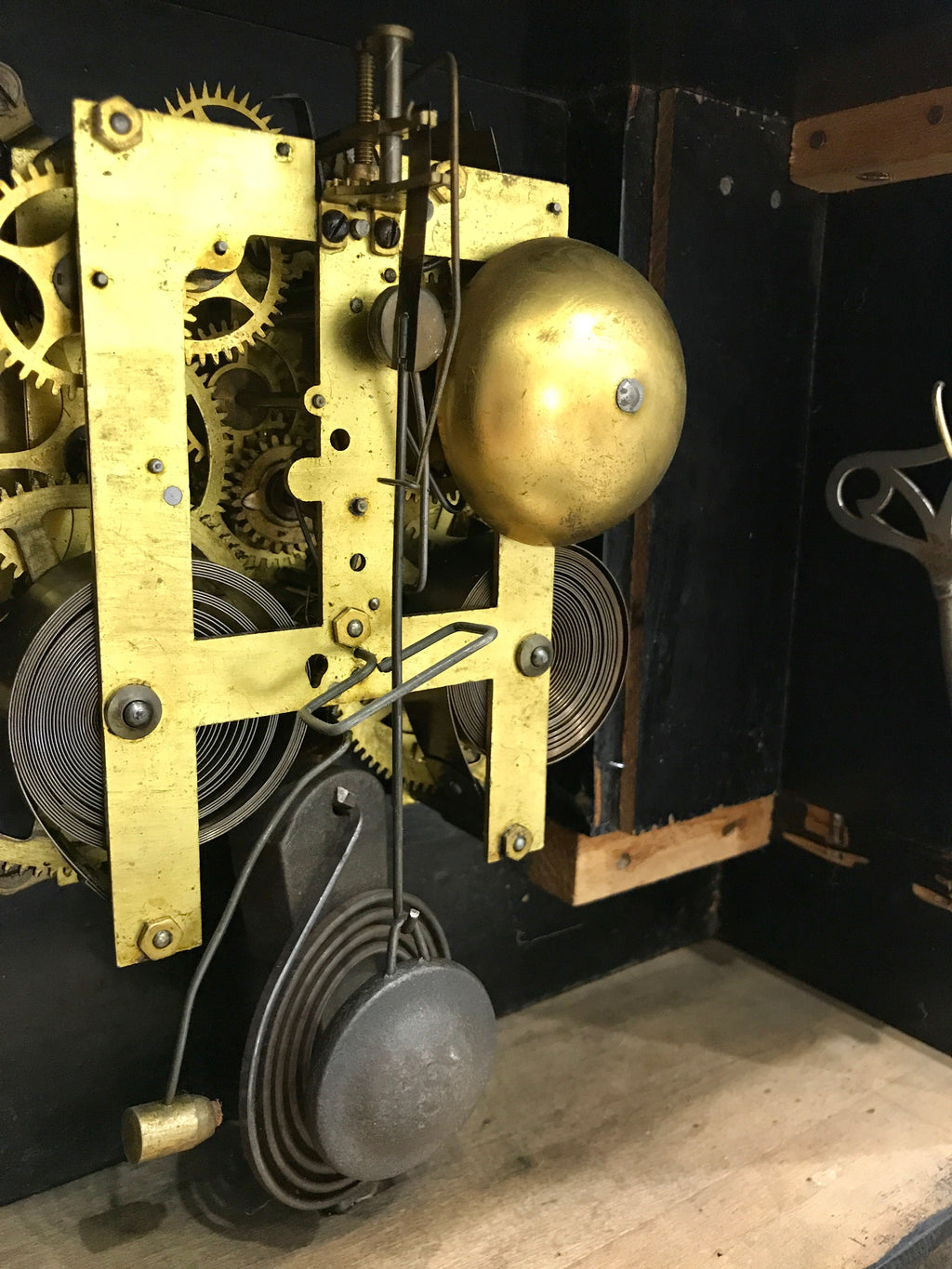 Original Antique Sessions Mantel Clock | eXibit collection