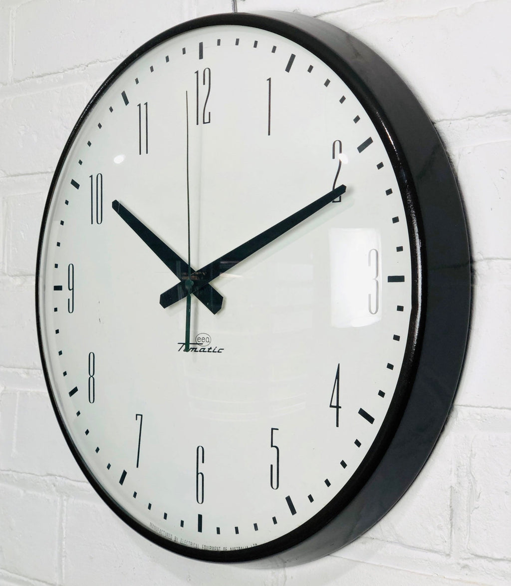 Timatic Clock Vintage TIMATIC Battery Station Wall School Clock | Adelaide Clocks