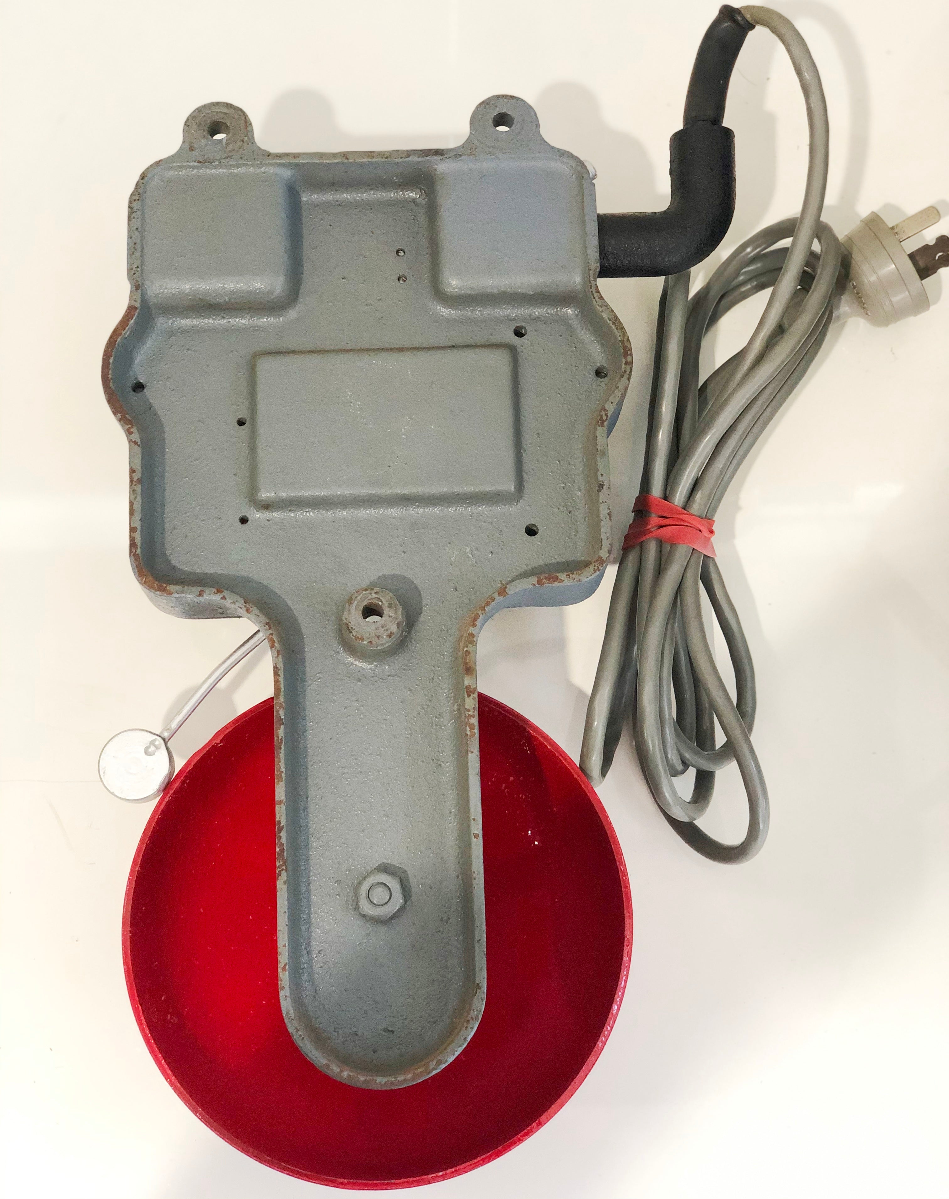 Vintage Cast Iron SPARK Fire Alarm Bell | eXibit collection