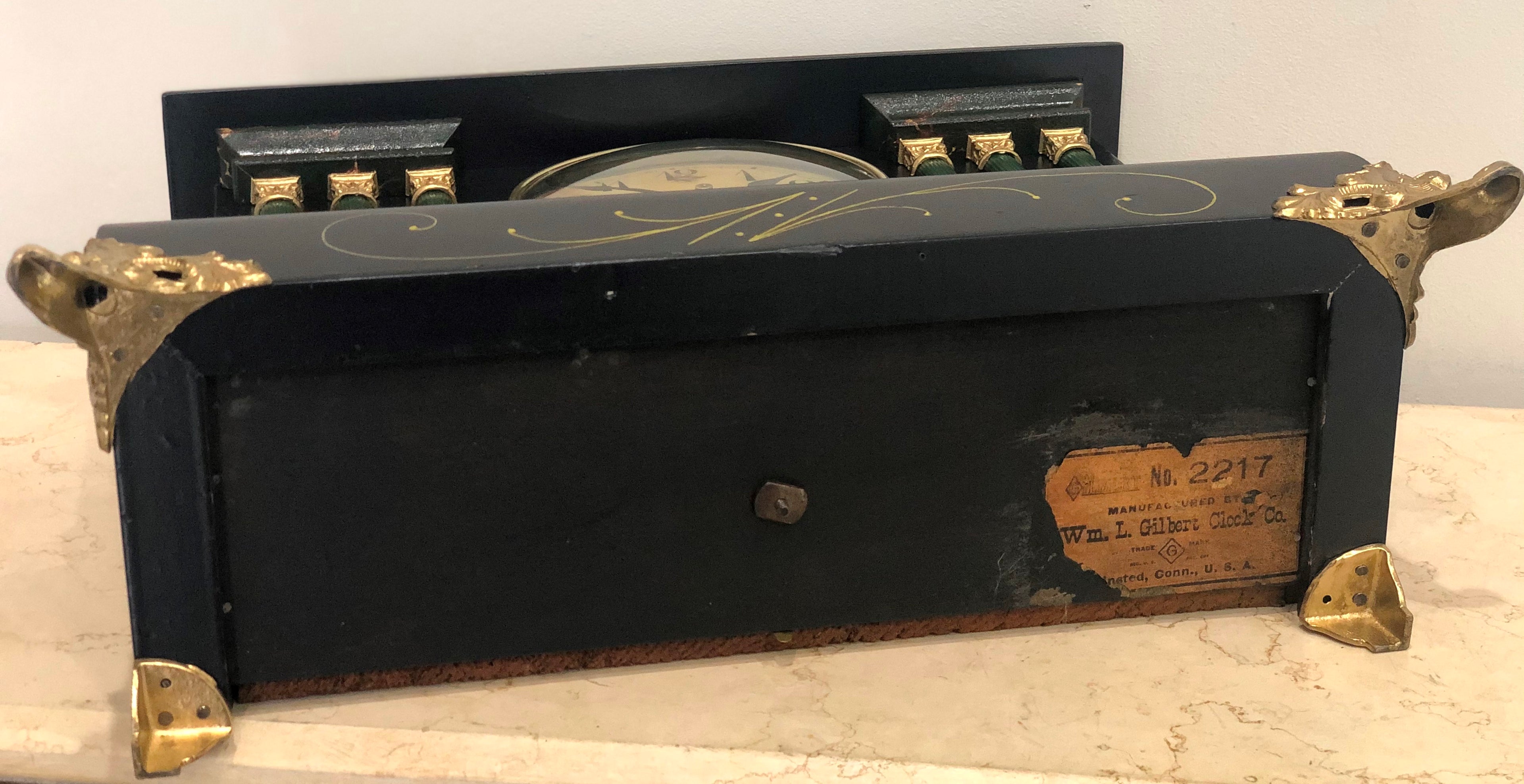 Antique GILBERT Mantel Clock | eXibit collection