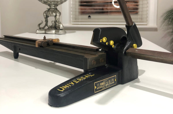 Vintage UNIVERSAL Cast Iron Guillotine | eXibit collection