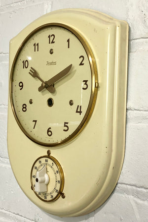 Vintage Junghans Kitchen Timer Wall Clock | eXibit collection