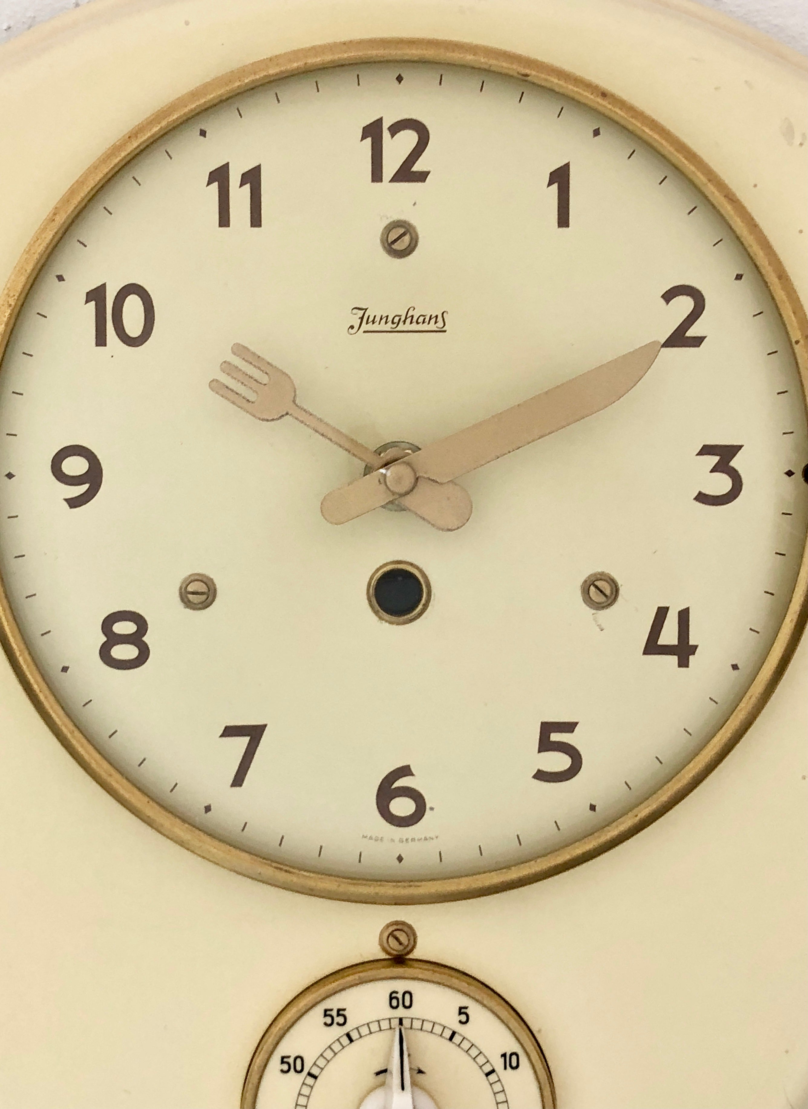 Vintage Junghans Kitchen Timer Wall Clock | eXibit collection