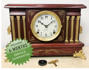 Original Antique Sessions USA Mantel Clock | eXibit collection