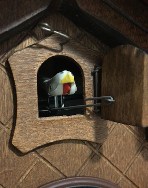 Vintage Original Bird Chime Cuckoo Clock | eXibit collection