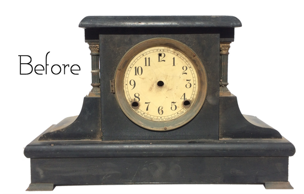 Antique Quartz Mantel Clock | eXibit collection