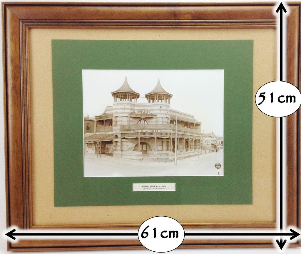 Vintage Henley Beach Kiosk Picture | Adelaide Clocks