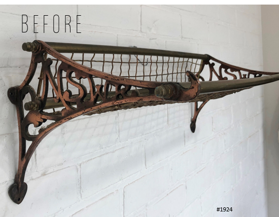 Vintage NSWR Railway Luggage Rack | eXibit collection