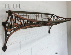 Vintage NSWR Railway Luggage Rack | eXibit collection