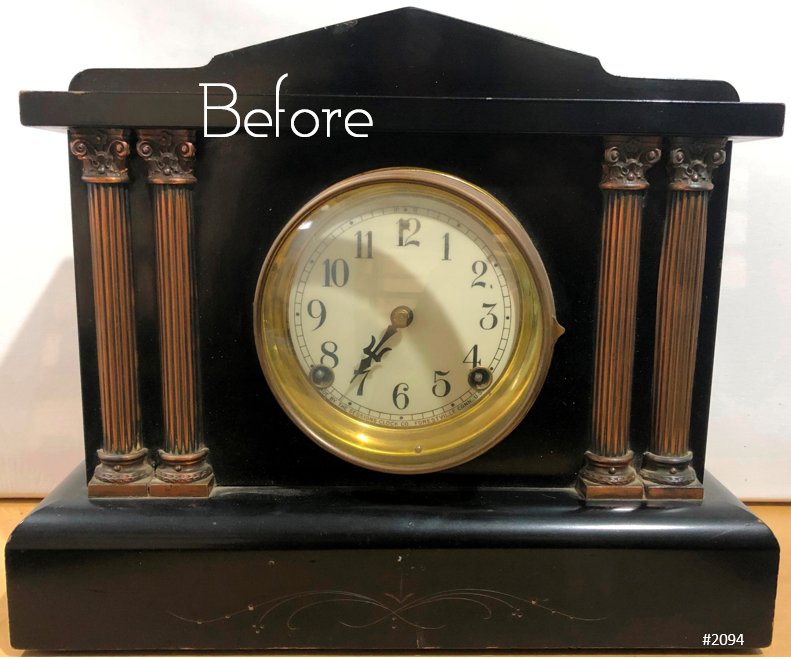 Antique Sessions Mantel Clock | eXibit collection