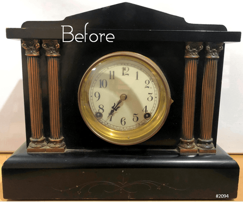 Antique Sessions Quartz Mantel Clock | Adelaide Clocks