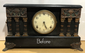 Antique Sessions Hammer Chime Mantel Clock | eXibit collection