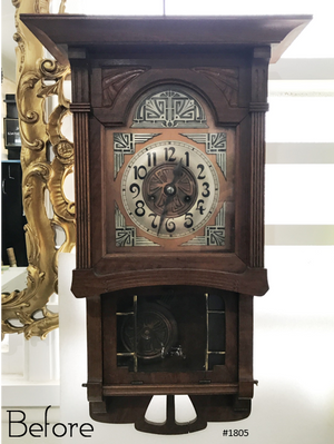 Original Antique HAC Wall Clock | eXibit collection