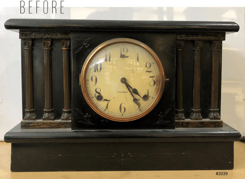 Antique GILBERT Chime U.S.A Mantel Clock | Adelaide Clocks
