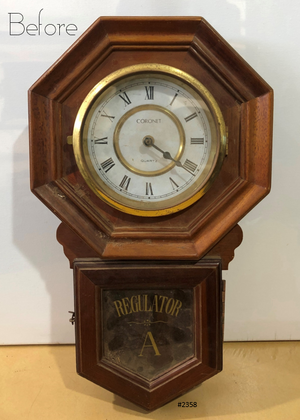 Vintage Regulator Coronet Quartz Wall Clock | eXibit collection