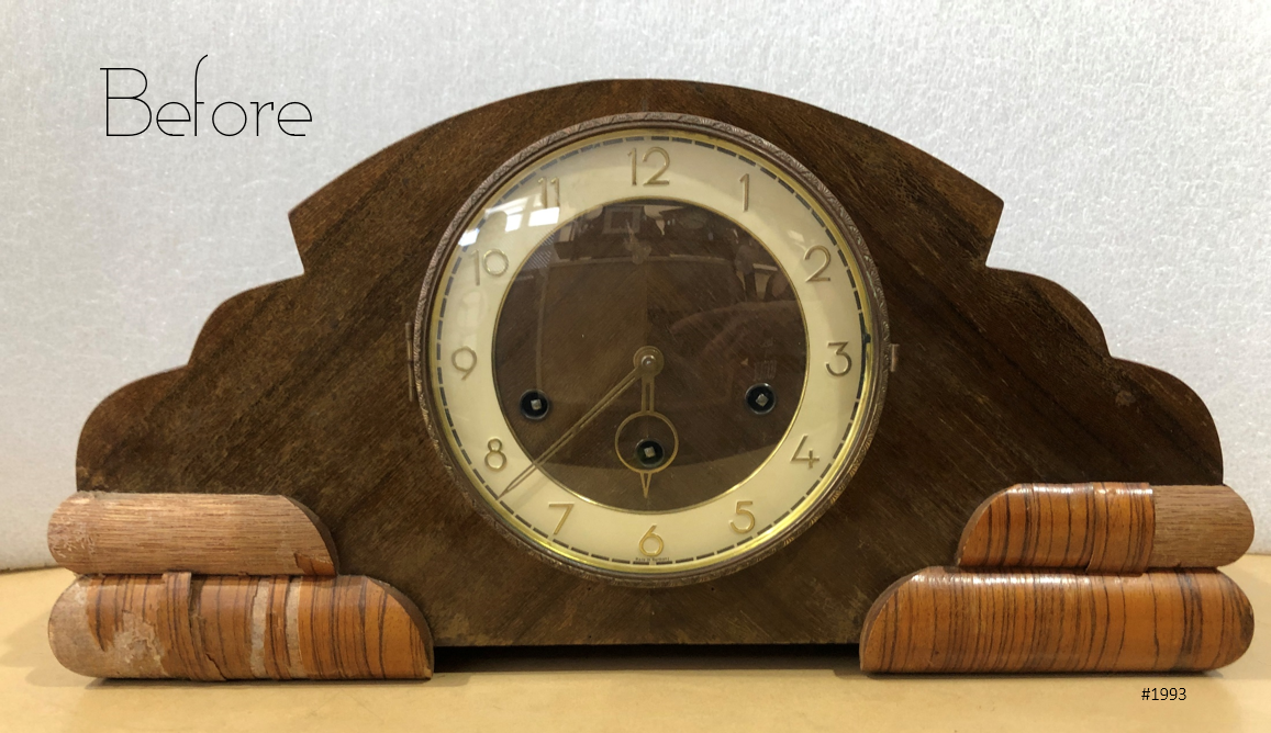 Vintage SCHATZ West, Whitt & St Mich Mantel Clock | eXibit collection