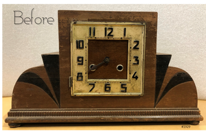 Vintage Chime Art Deco Mantel Clock | eXibit collection