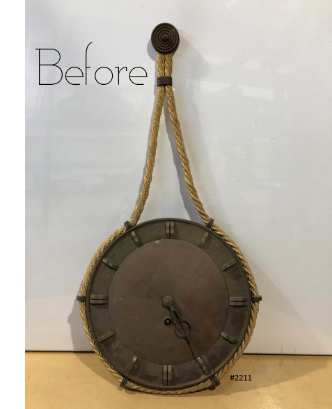 Vintage SCHATZ Maritime Ship Rope Wall Clock | eXibit collection