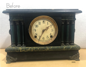 Original Antique Sessions USA Mantel Clock | eXibit collection