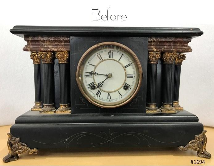 Antique Waterbury Mantel Clock | eXibit collection