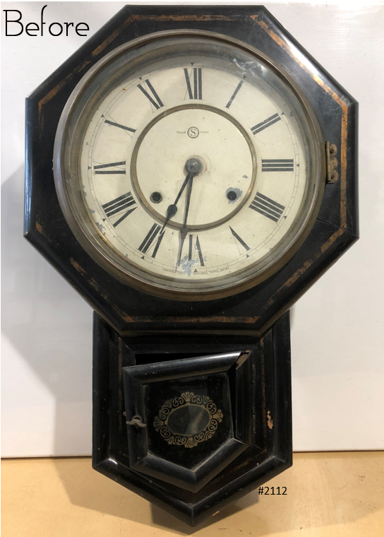 Vintage SEIKOSHA Hammer Chime Octagon Wall Clock | eXibit collection