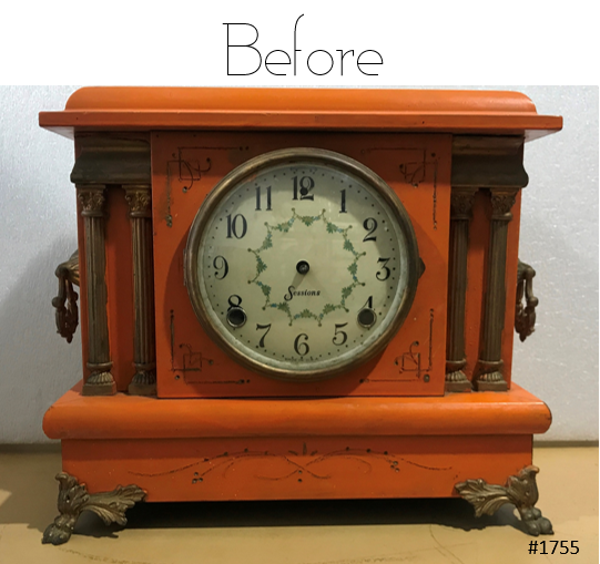 Antique Sessions Chime Mantel Clock | eXibit collection