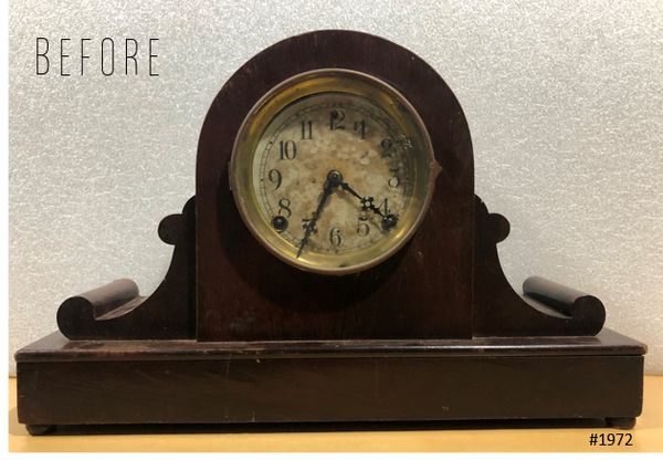 Original Vintage Sessions Battery Mantel Clock | eXibit collection