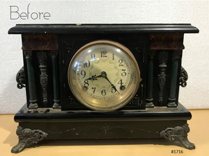 Antique Sessions Mantel Clock | eXibit collection