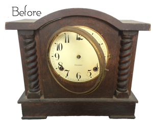 Restored Original Gilbert Mantel Clock | eXibit collection
