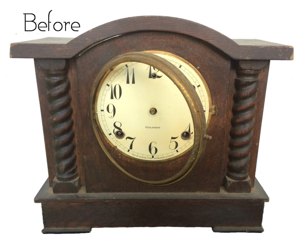 Restored Original Gilbert Mantel Clock | eXibit collection