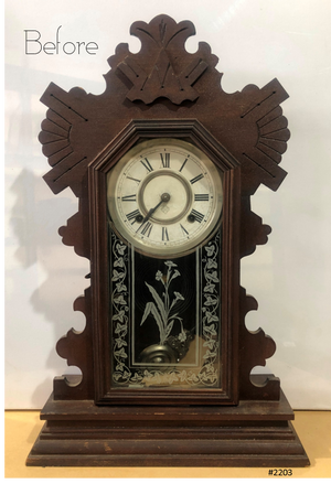 Antique ANSONIA U.S.A Cottage Chime Mantel Clock | eXibit collection