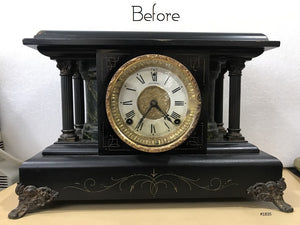 Original Antique Sessions USA Mantel Clock | eXibit collection