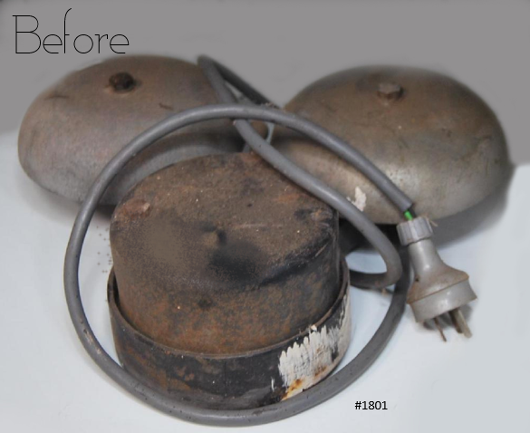 Vintage Cast Iron Double Alarm Bell | eXibit collection