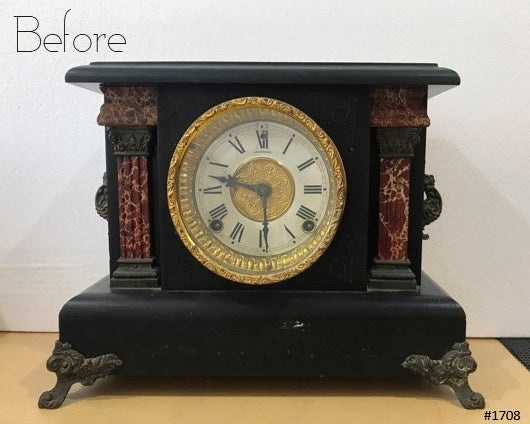 Antique Sessions Mantel Clock | eXibit collection