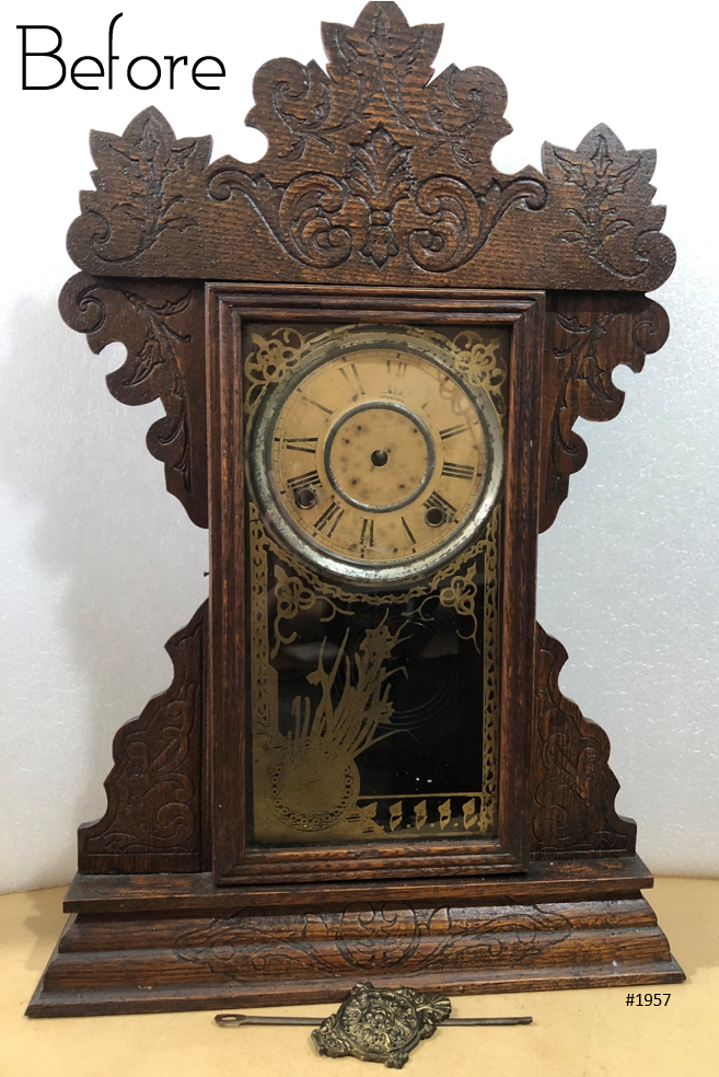 Antique SESSIONS Cottage Mantel Clock | eXibit collection