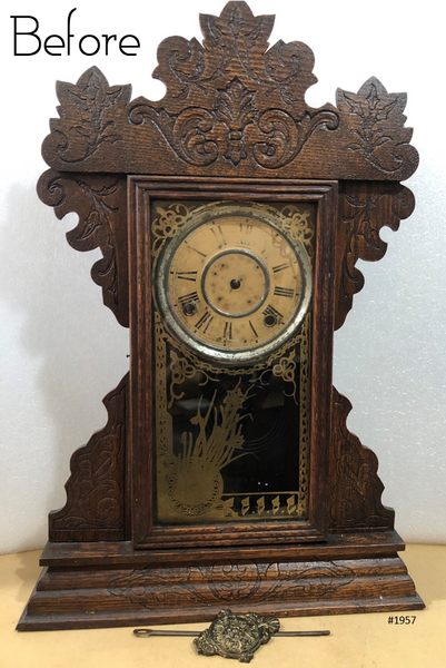 Antique SESSIONS Cottage Mantel Clock | eXibit collection