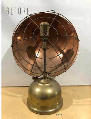 Vintage Brass and Copper TILLEY Radiator Lamp | eXibit collection