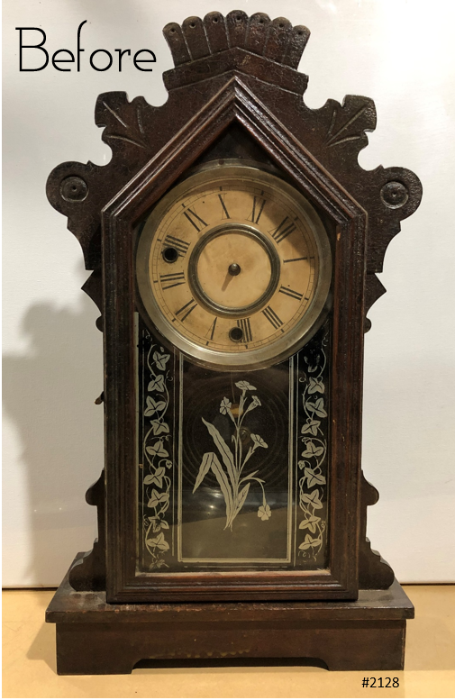 Antique ANSONIA U.S.A Cottage Chime Mantel Clock | eXibit collection