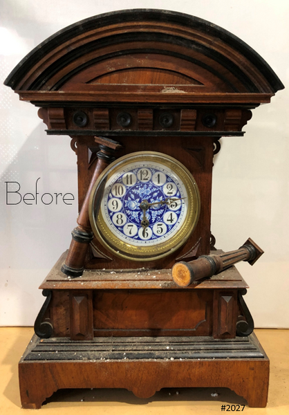 Original Vintage HAC German Mantel Clock | eXibit collection