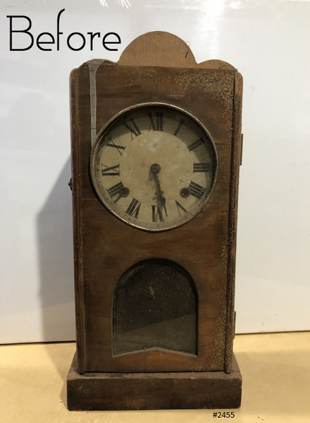 Antique Ingraham Hammer on Coil Chime Mantel Clock | eXibit collection