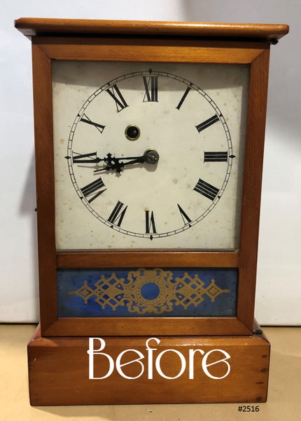 Antique Waterbury Pendulum Mantel Clock | eXibit collection